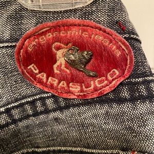 Parasuco Womens Jeans appliqués Parasuco Denim Jeans metal logo vintage 🌺